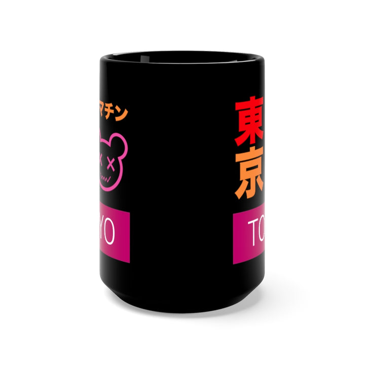 Tokyo Kumachin Lesbian Black Mug 15oz