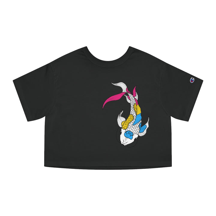 Champion - Pansexual Koi Cropped T-Shirt