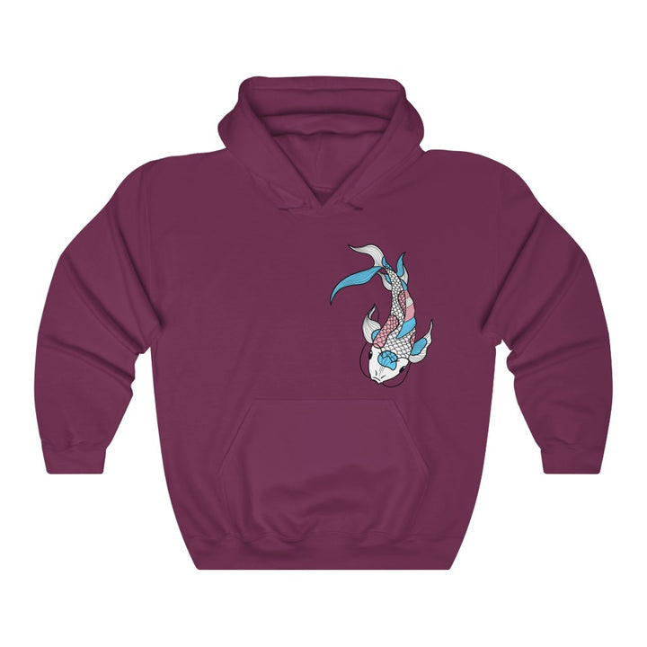 Trans Koi Gender Neutral Hoodie