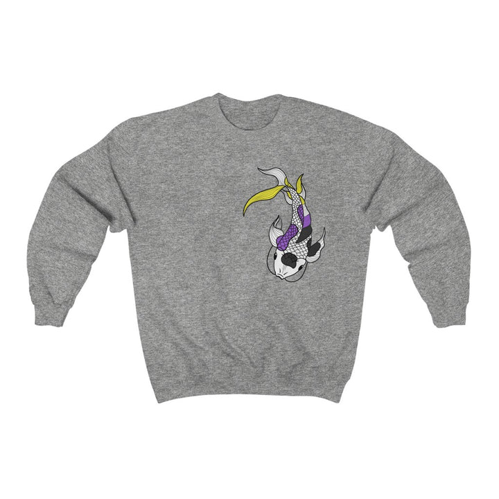 Nonbinary Koi Gender Neutral Sweatshirt