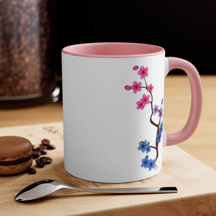 Sakura Bisexual Accent Mug