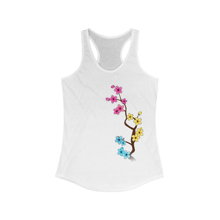 Pansexual Tank Top Racerback - Light Sakura