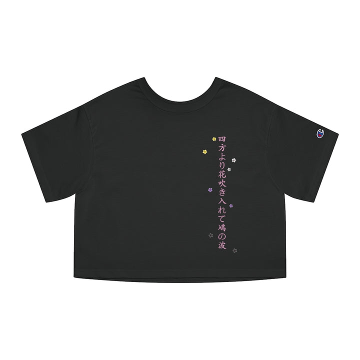 Champion - Sakura Haiku Nonbinary Cropped T-Shirt