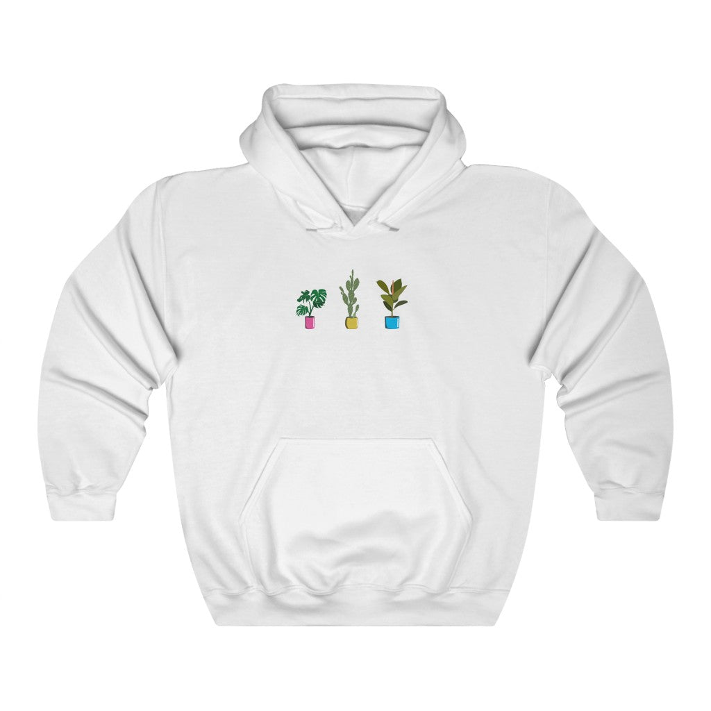 Succulent Plants Pansexual Gender Neutral Hoodie