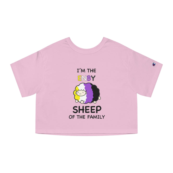 Champion - I'm The Nonbinary Sheep Of The Family Cropped T-Shirt