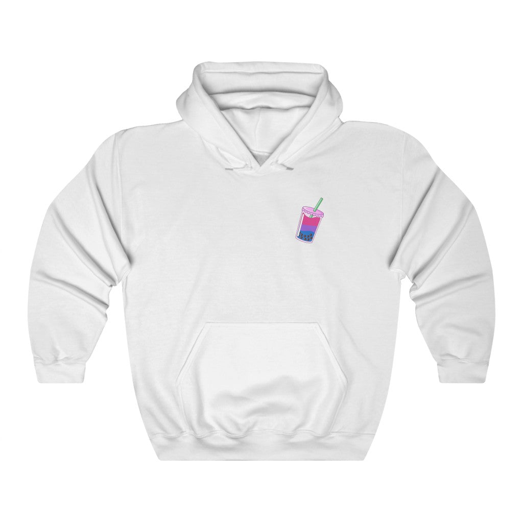 Boba Tea Bisexual Gender Neutral Hoodie