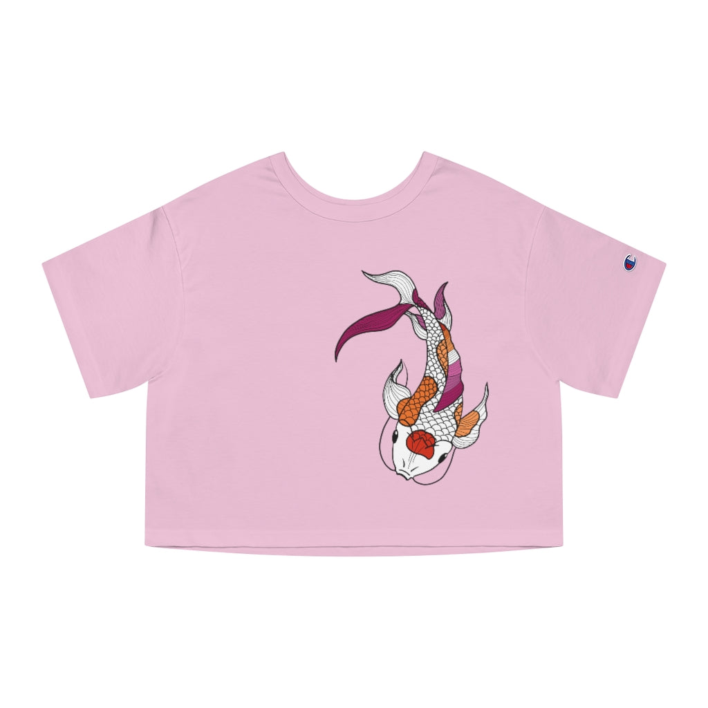 Champion - Lesbian Koi Cropped T-Shirt