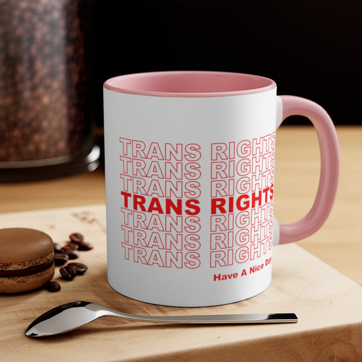 Trans Rights Accent Mug