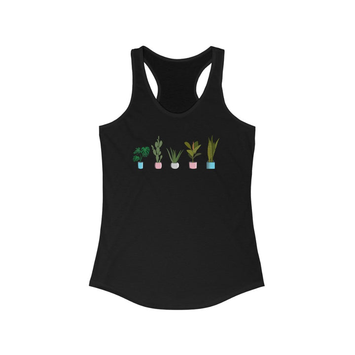 Trans Tank Top Racerback - Plants