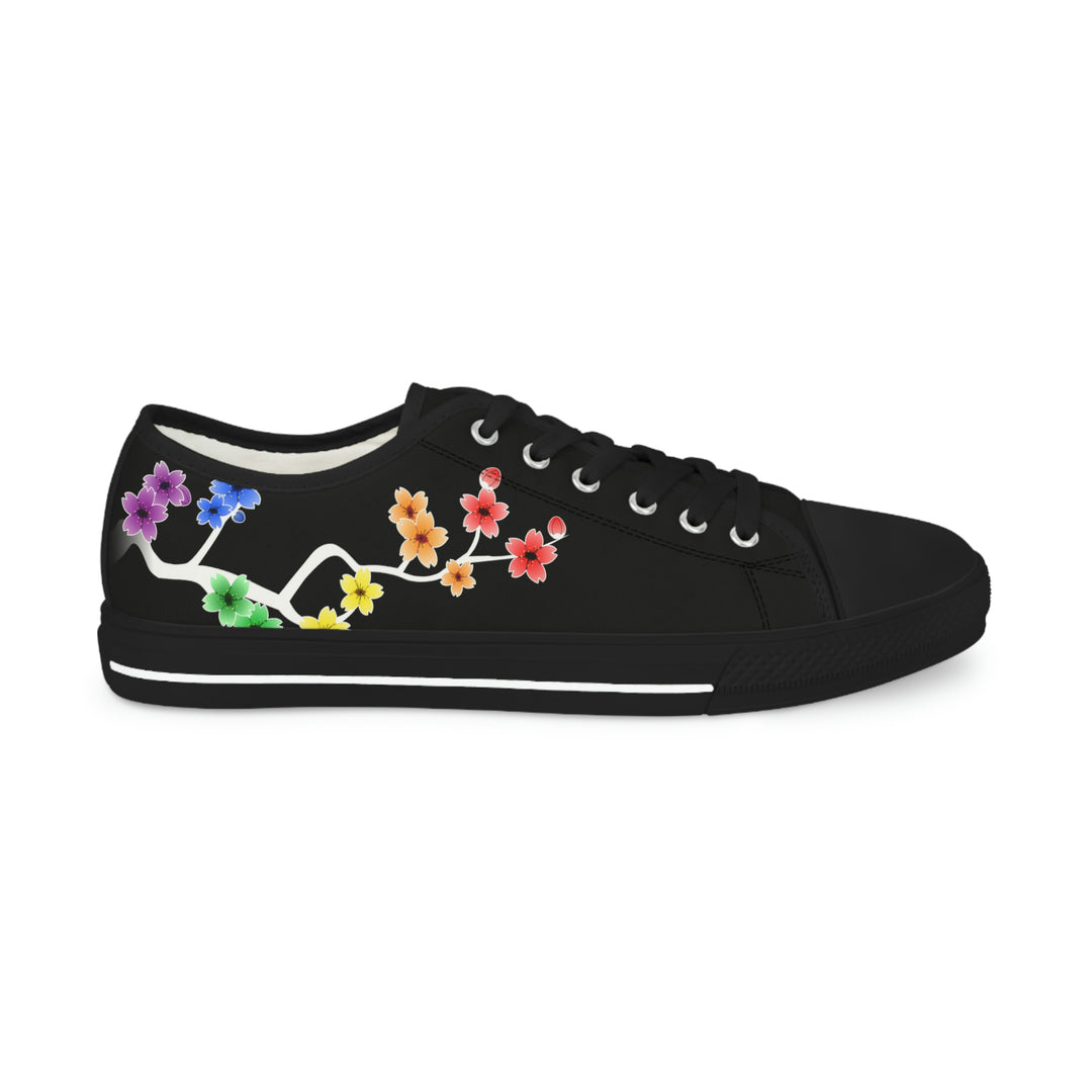 LGBTQ Pride Shoes - Sakura - Black