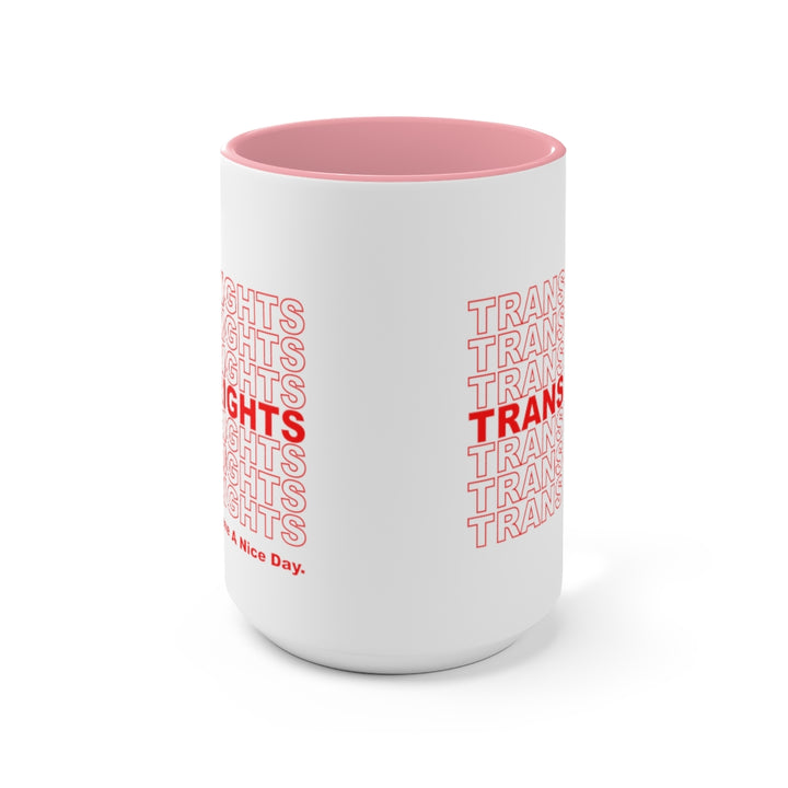 Trans Rights Accent Mug