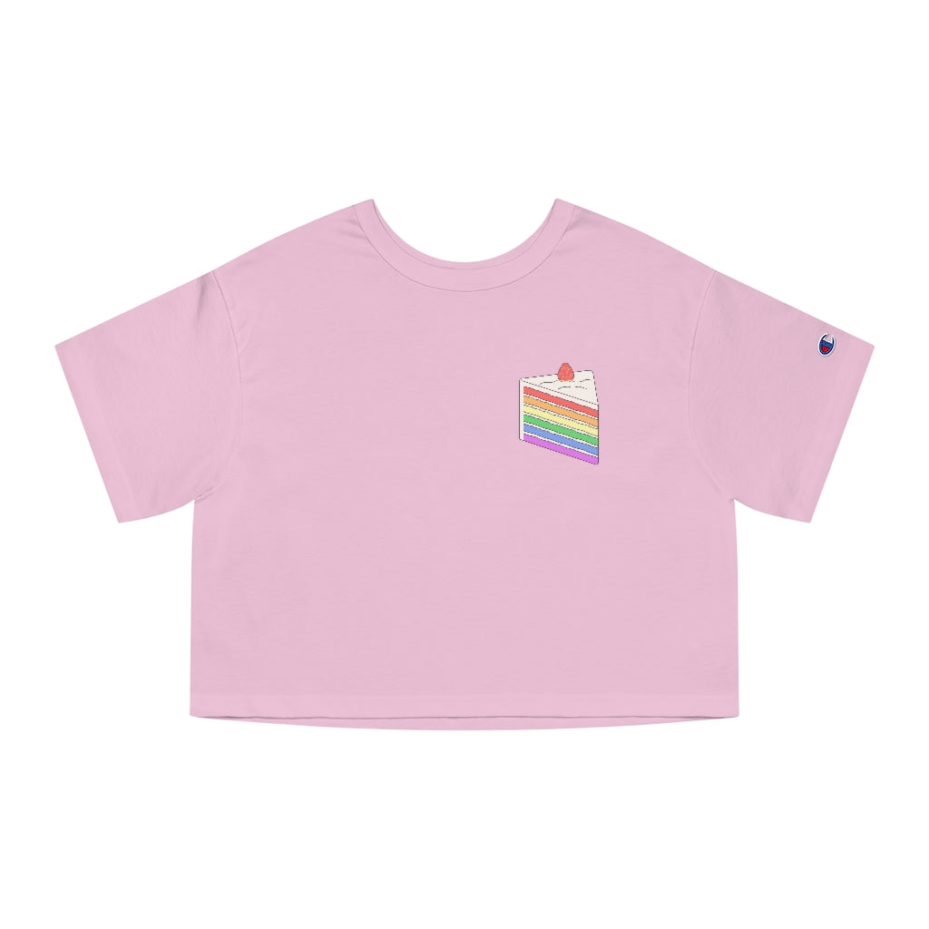 Champion - Cake LGBTQ+ Cropped T-Shirt