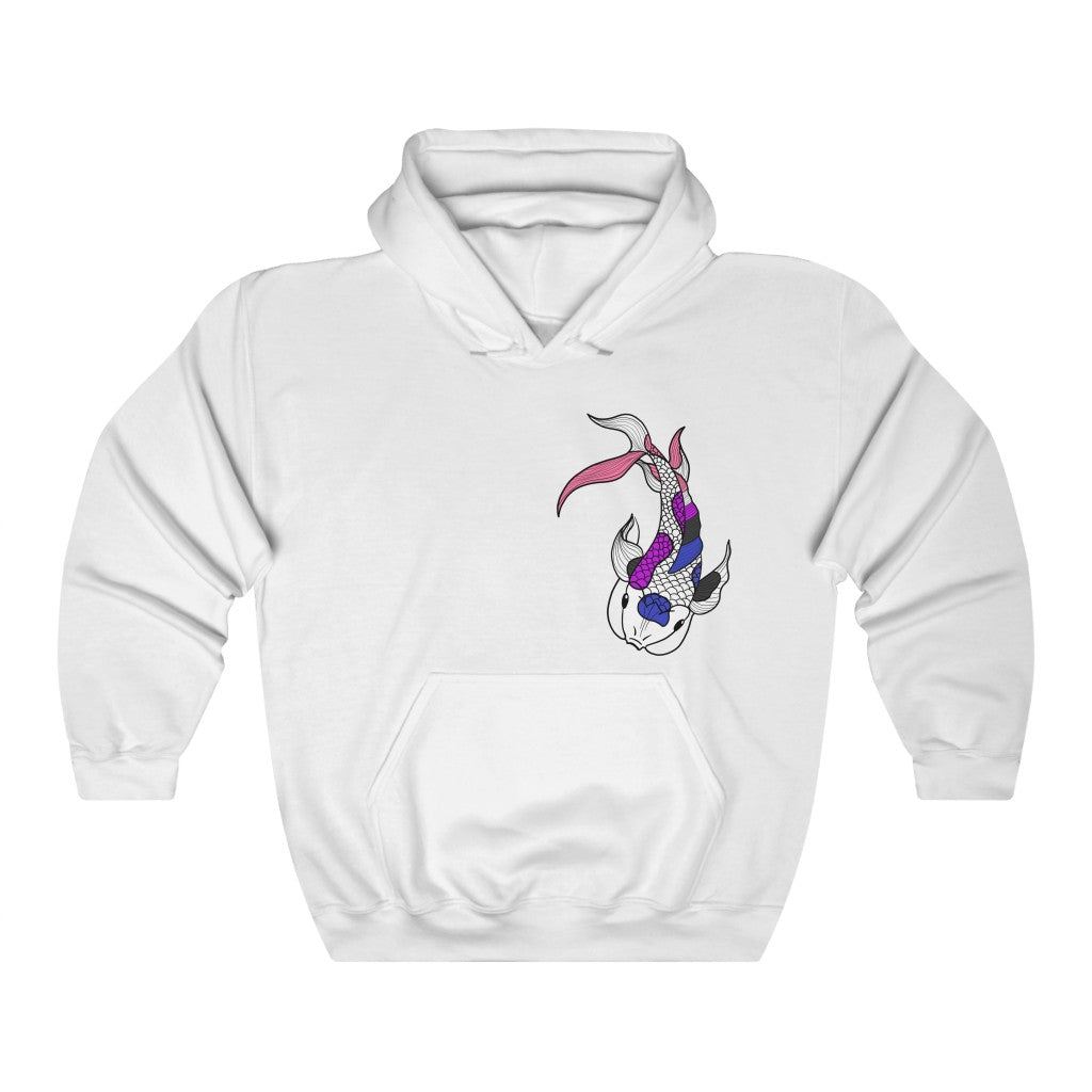 Genderfluid Koi Gender Neutral Hoodie