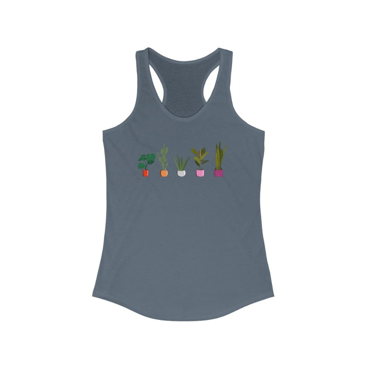 Lesbian Tank Top Racerback - Plants