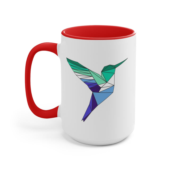 Polygon Hummingbird MLM Accent Mug