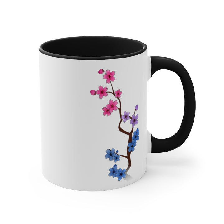 Sakura Bisexual Accent Mug