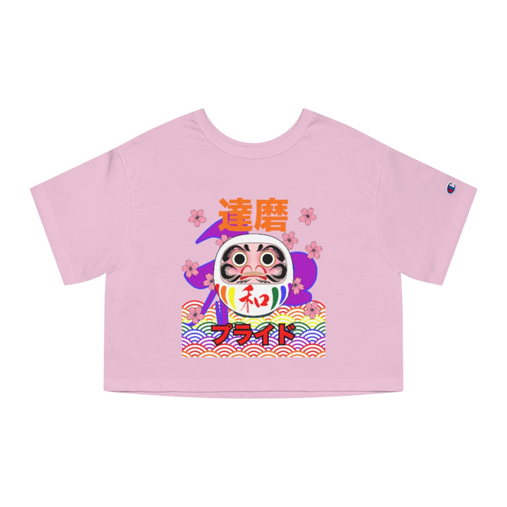 Champion - LGBTQ+ Daruma - Harmony - Cropped T-Shirt