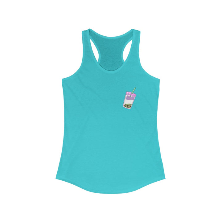 Genderqueer Tank Top Racerback - Boba Tea