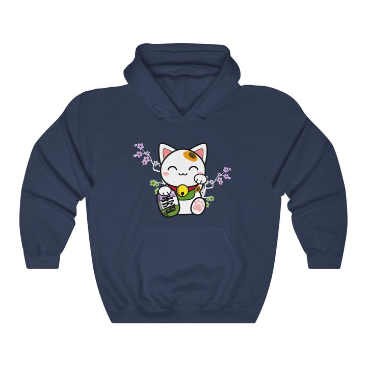 Maneki Neko Genderqueer Gender Neutral Hoodie