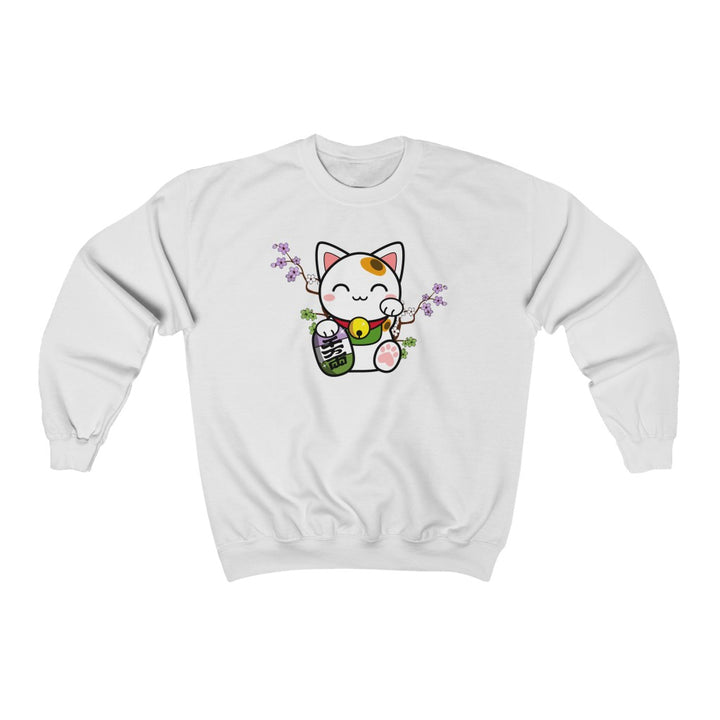 Maneki Neko Genderqueer Gender Neutral Sweatshirt