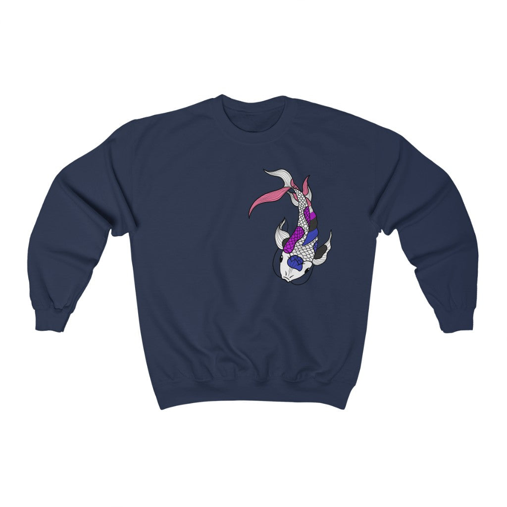 Genderfluid Koi Gender Neutral Sweatshirt