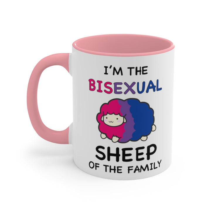 I'm The Bisexual Sheep Of The Family Accent Mug