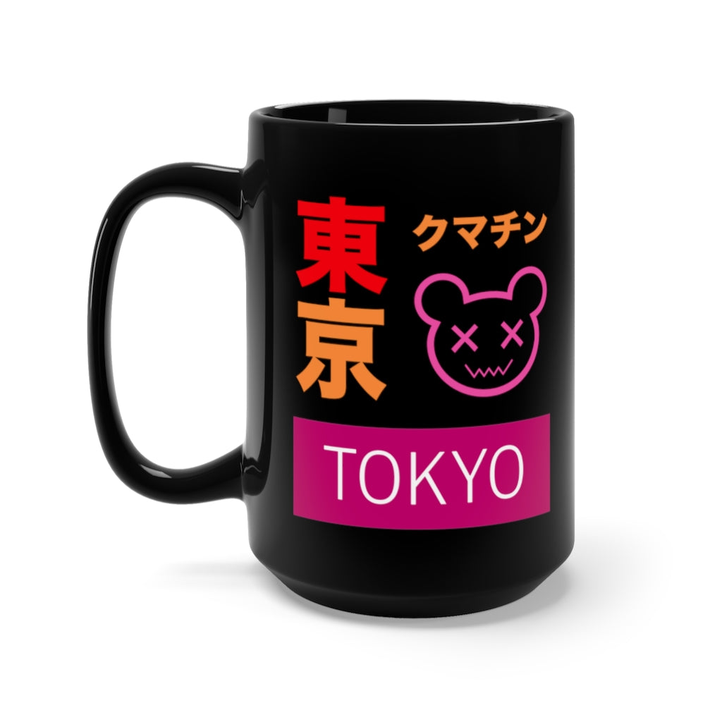 Tokyo Kumachin Lesbian Black Mug 15oz