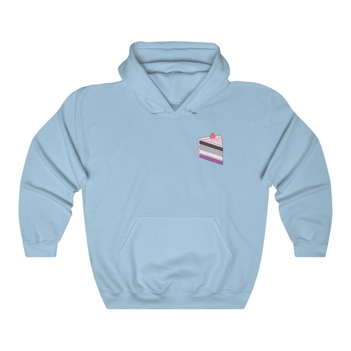 Cake Asexual Gender Neutral Hoodie