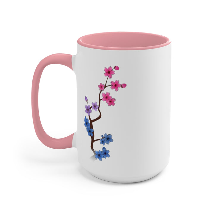 Sakura Bisexual Accent Mug