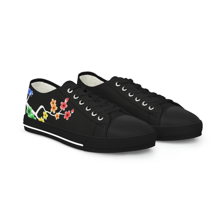 LGBTQ Pride Shoes - Sakura - Black