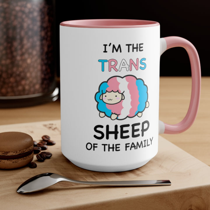 I'm The Trans Sheep Of The Family Accent Mug