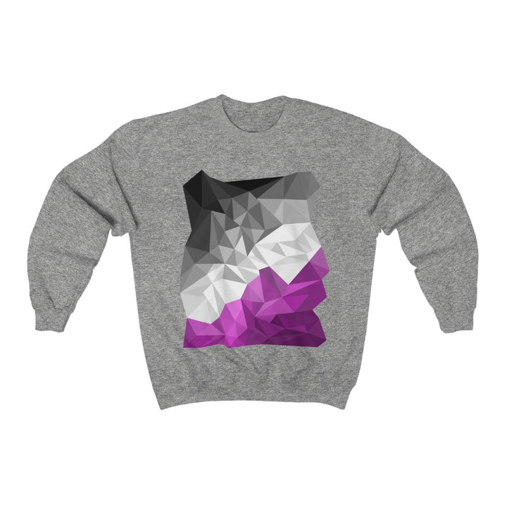 Asexual Sweatshirt - Abstract Ace Flag