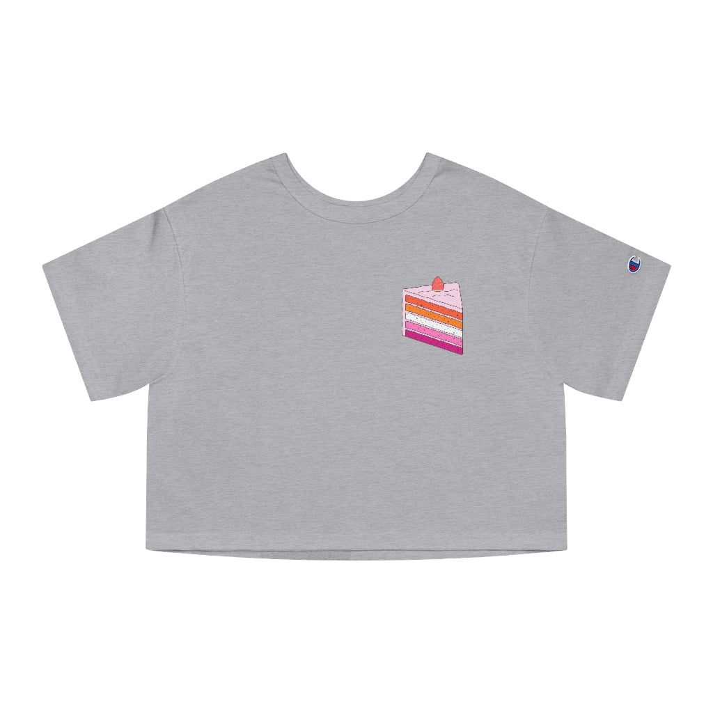 Champion - Cake Lesbian Cropped T-Shirt