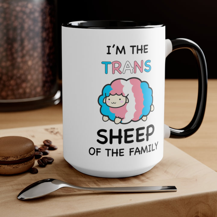 I'm The Trans Sheep Of The Family Accent Mug