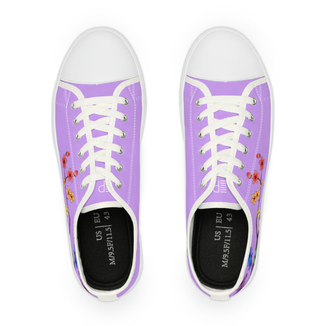 LGBTQ Pride Shoes - Sakura - Lavender