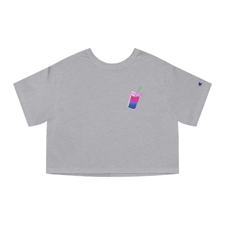 Champion - Boba tea Bisexual Cropped T-Shirt