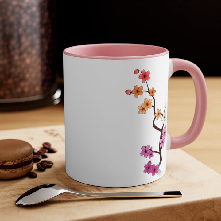 Sakura Lesbian Accent Mug
