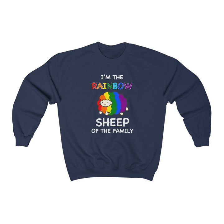 I'm The Rainbow Sheep Of The Family Gender Neutral Sweatshirt