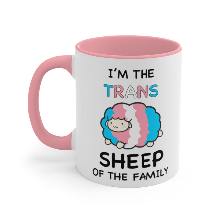 I'm The Trans Sheep Of The Family Accent Mug