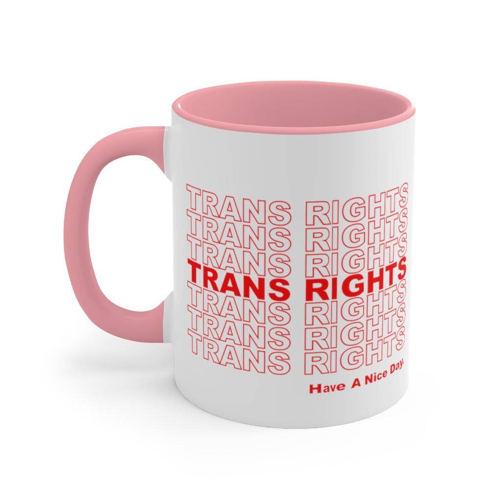 Trans Rights Accent Mug