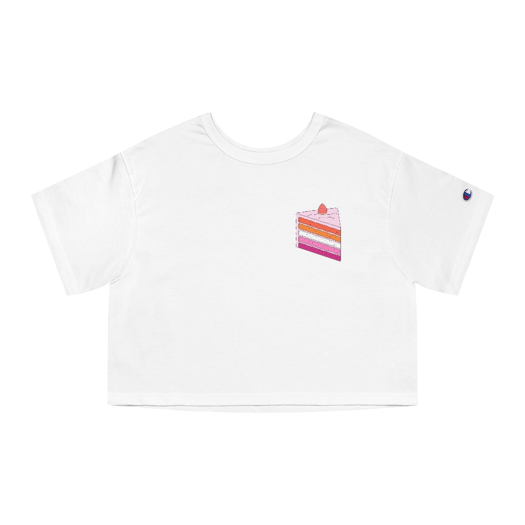 Champion - Cake Lesbian Cropped T-Shirt