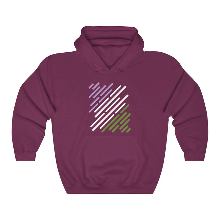 Genderqueer Flag Stripe Gender Neutral Hoodie