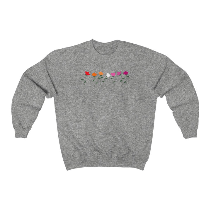 Lesbian Flower - Gender Neutral Sweatshirt