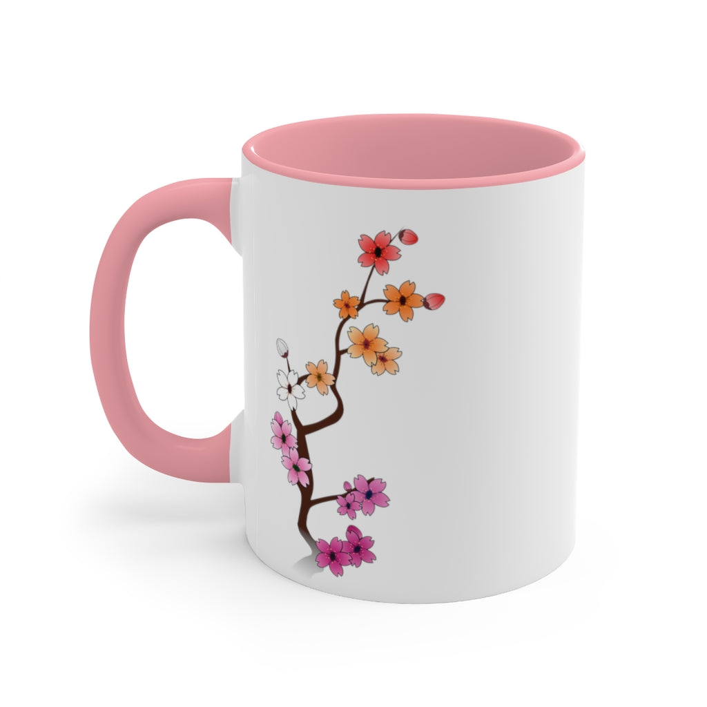 Sakura Lesbian Accent Mug