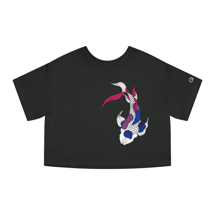 Champion - Bisexual Koi Cropped T-Shirt