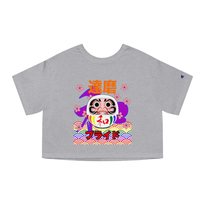 Champion - LGBTQ+ Daruma - Harmony - Cropped T-Shirt