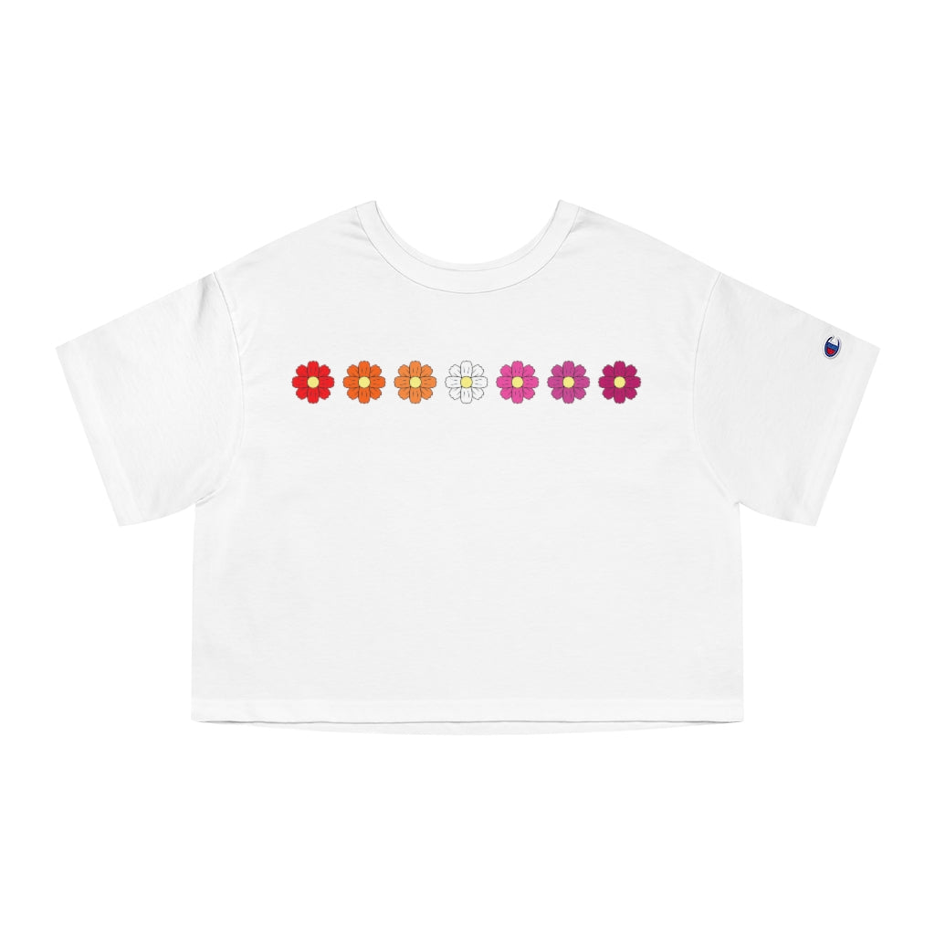 Champion - Lesbian Cosmos Cropped T-Shirt