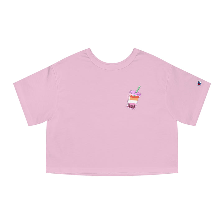 Champion - Boba tea Lesbian Cropped T-Shirt