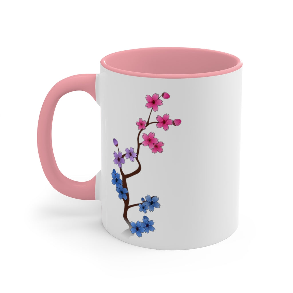 Sakura Bisexual Accent Mug