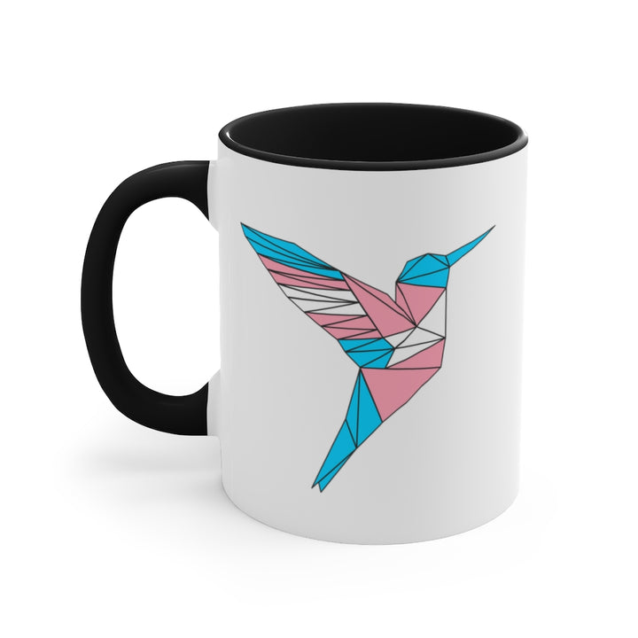 Polygon Hummingbird Trans Accent Mug